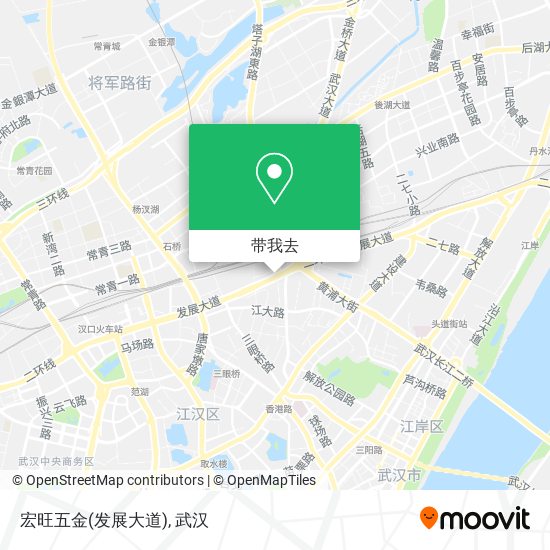 宏旺五金(发展大道)地图