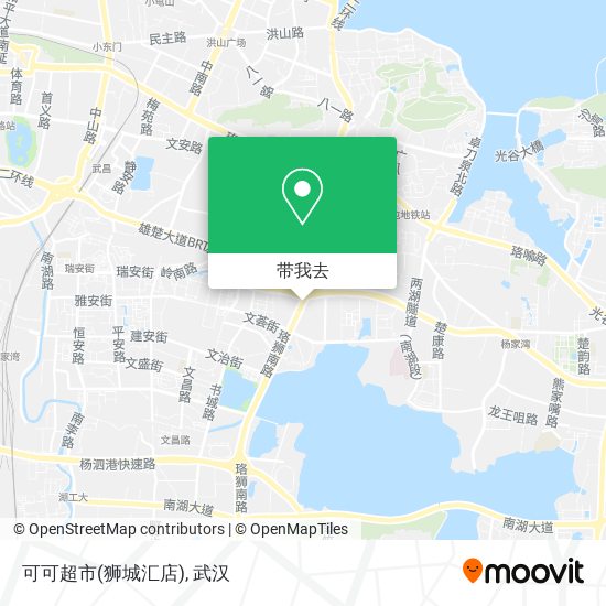 可可超市(狮城汇店)地图