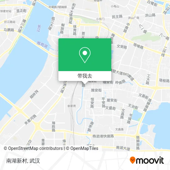 南湖新村地图