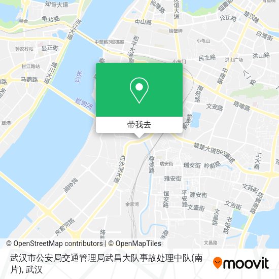 武汉市公安局交通管理局武昌大队事故处理中队(南片)地图