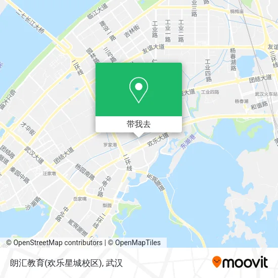 朗汇教育(欢乐星城校区)地图