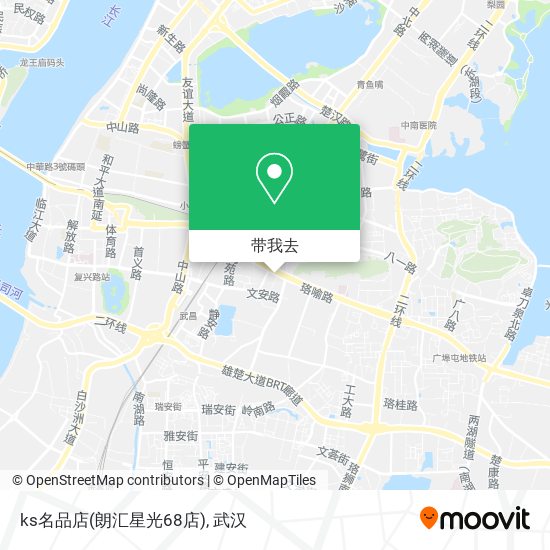 ks名品店(朗汇星光68店)地图