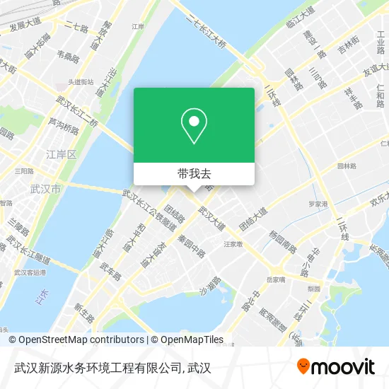 武汉新源水务环境工程有限公司地图
