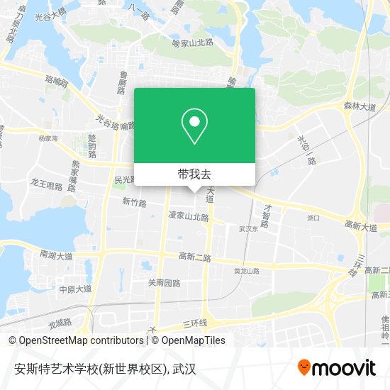 安斯特艺术学校(新世界校区)地图