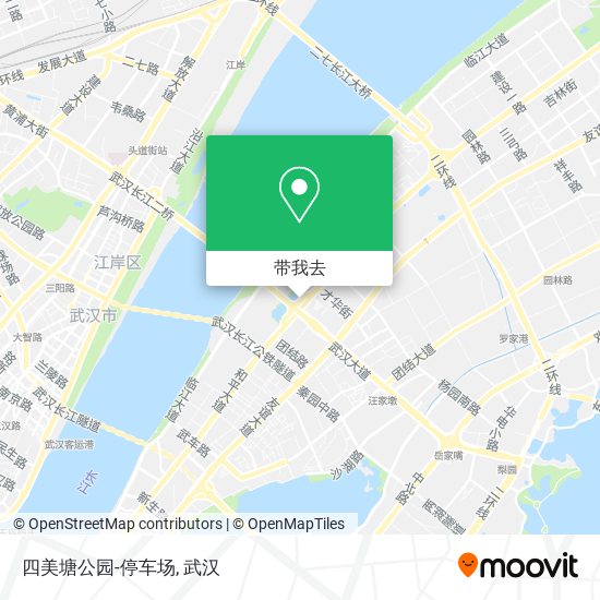 四美塘公园-停车场地图