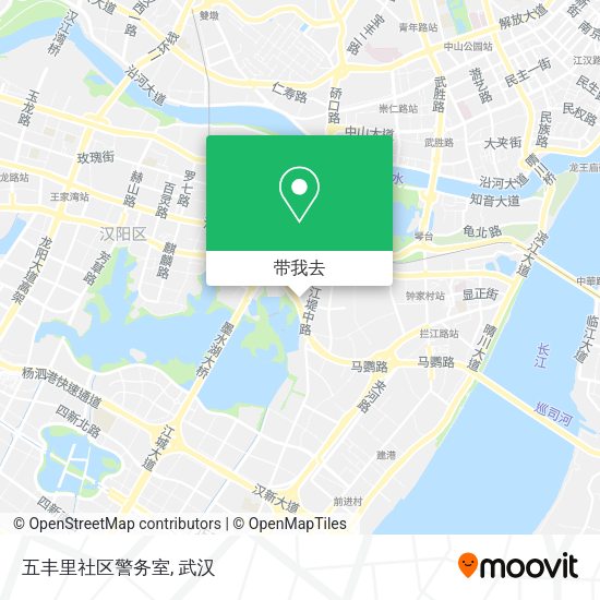 五丰里社区警务室地图