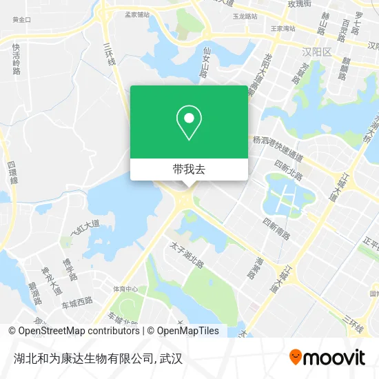 湖北和为康达生物有限公司地图
