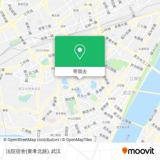 法院宿舍(黄孝北路)地图