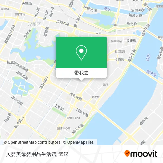 贝婴美母婴用品生活馆地图