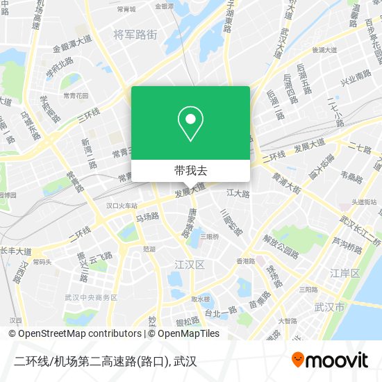 二环线/机场第二高速路(路口)地图