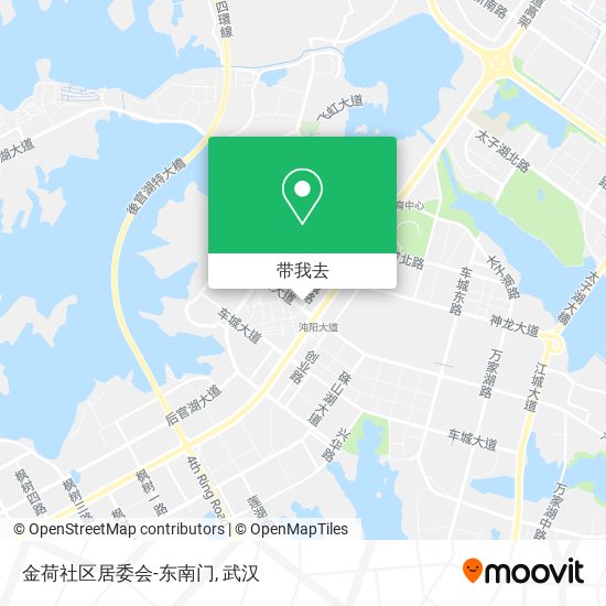 金荷社区居委会-东南门地图