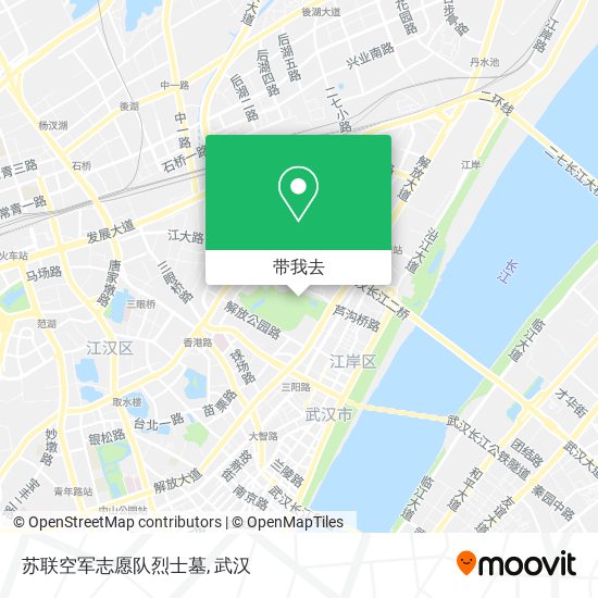 苏联空军志愿队烈士墓地图