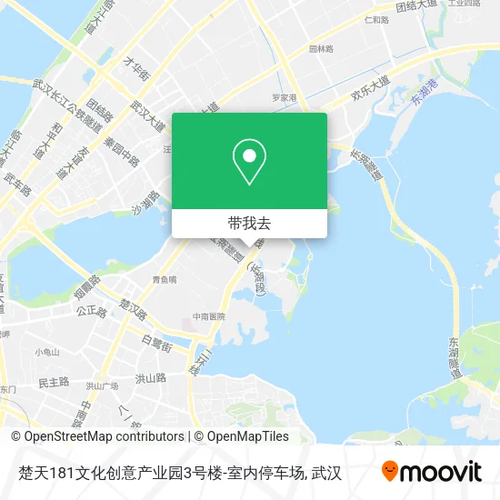 楚天181文化创意产业园3号楼-室内停车场地图