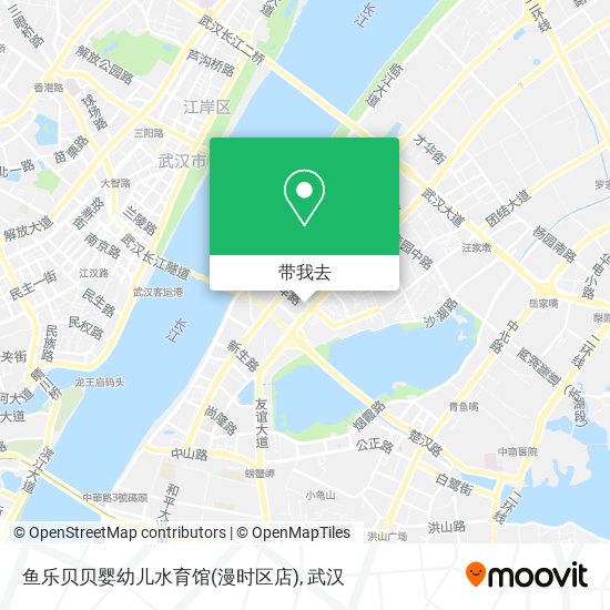 鱼乐贝贝婴幼儿水育馆(漫时区店)地图
