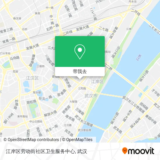 江岸区劳动街社区卫生服务中心地图