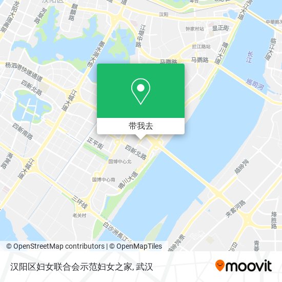 汉阳区妇女联合会示范妇女之家地图
