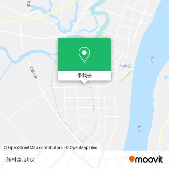 新村路地图