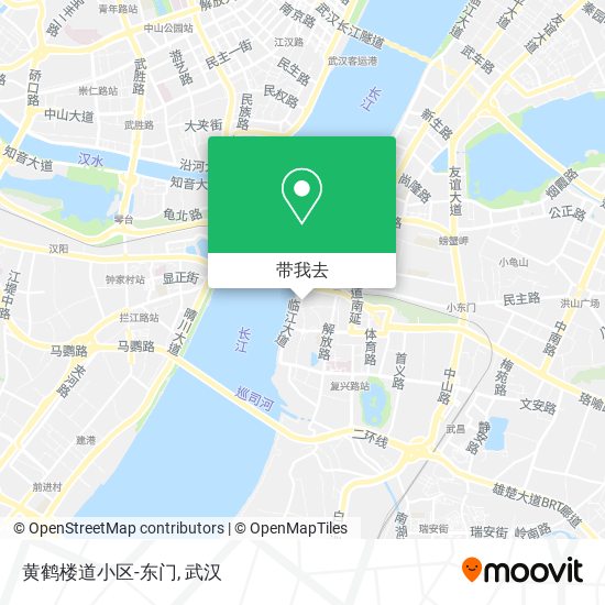 黄鹤楼道小区-东门地图