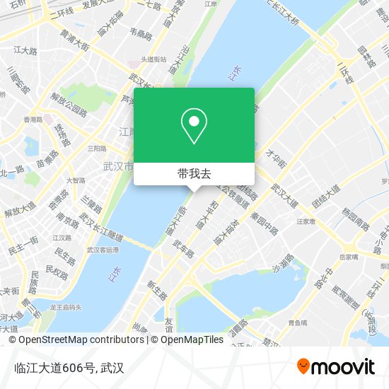 临江大道606号地图
