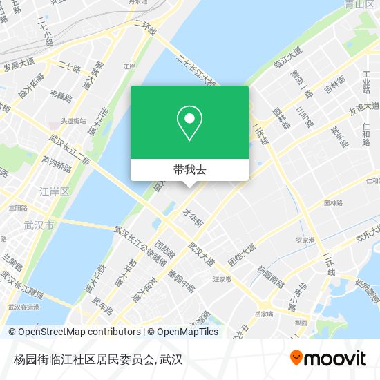 杨园街临江社区居民委员会地图
