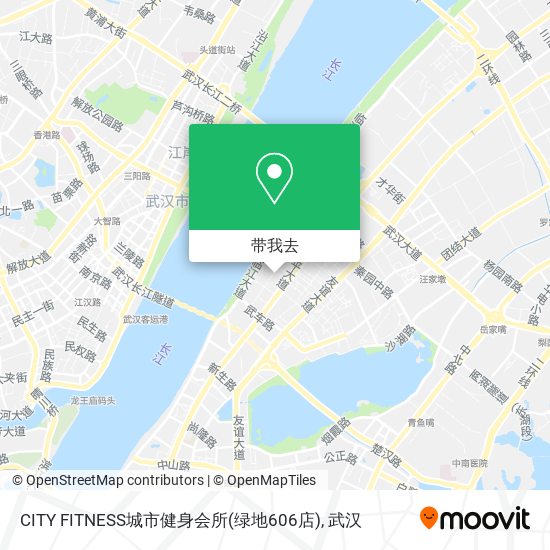CITY FITNESS城市健身会所(绿地606店)地图