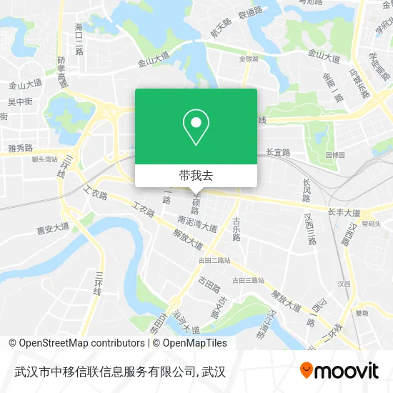 武汉市中移信联信息服务有限公司地图
