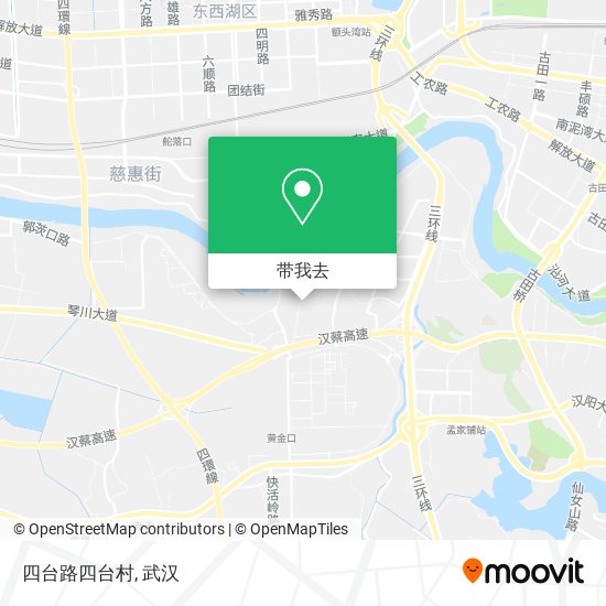 四台路四台村地图