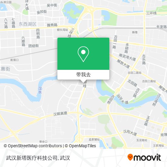 武汉新塔医疗科技公司地图
