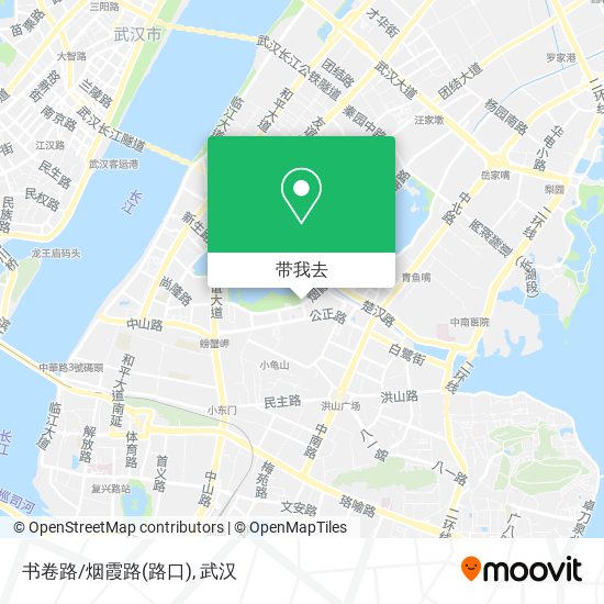 书卷路/烟霞路(路口)地图