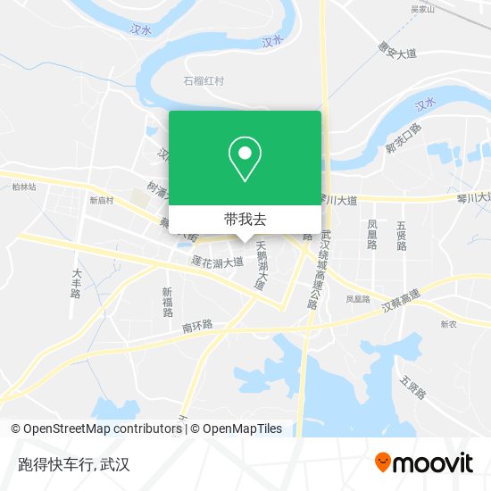 跑得快车行地图