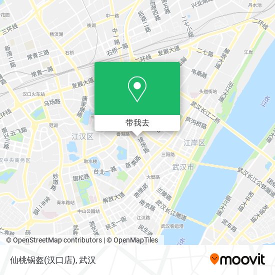 仙桃锅盔(汉口店)地图