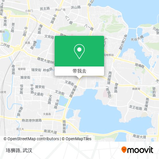 珞狮路地图