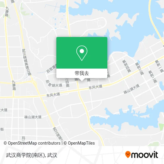 武汉商学院(南区)地图