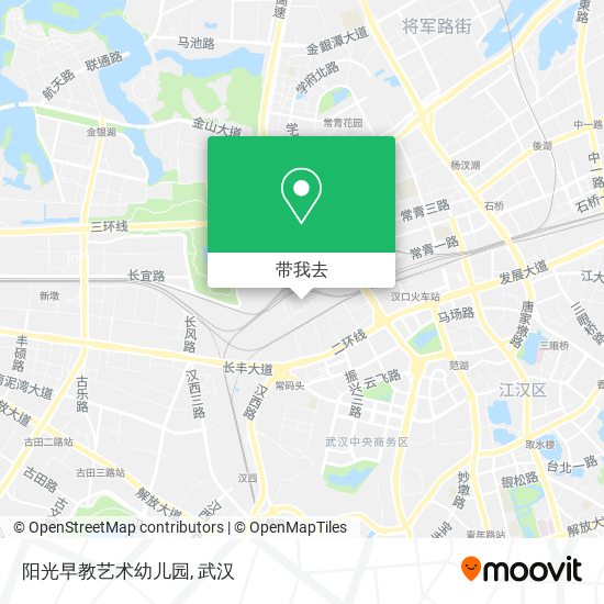 阳光早教艺术幼儿园地图