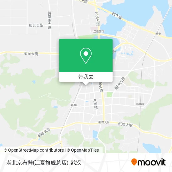 老北京布鞋(江夏旗舰总店)地图