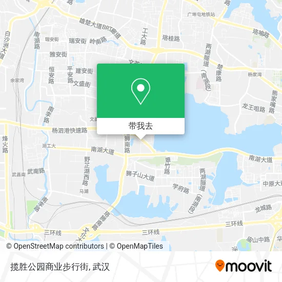 揽胜公园商业步行街地图