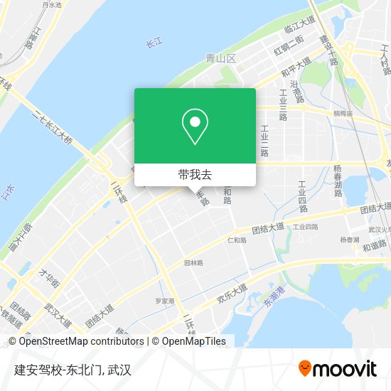 建安驾校-东北门地图