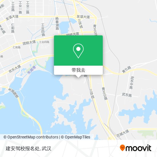建安驾校报名处地图