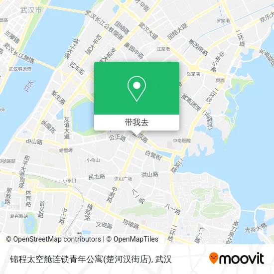 锦程太空舱连锁青年公寓(楚河汉街店)地图