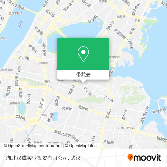 湖北汉成实业投资有限公司地图