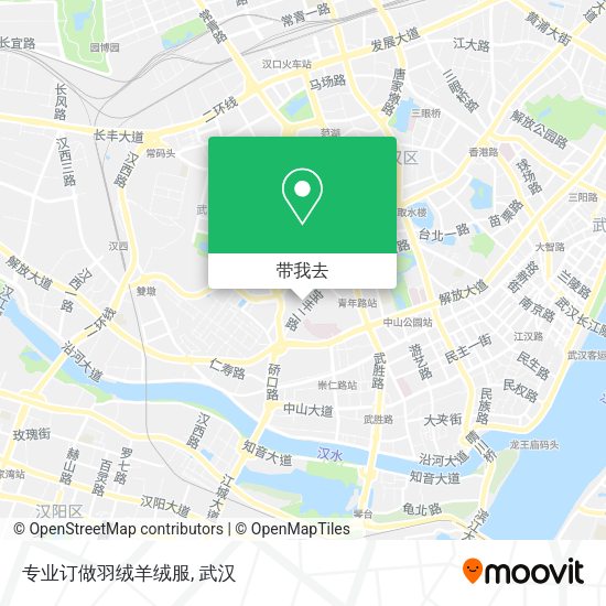 专业订做羽绒羊绒服地图