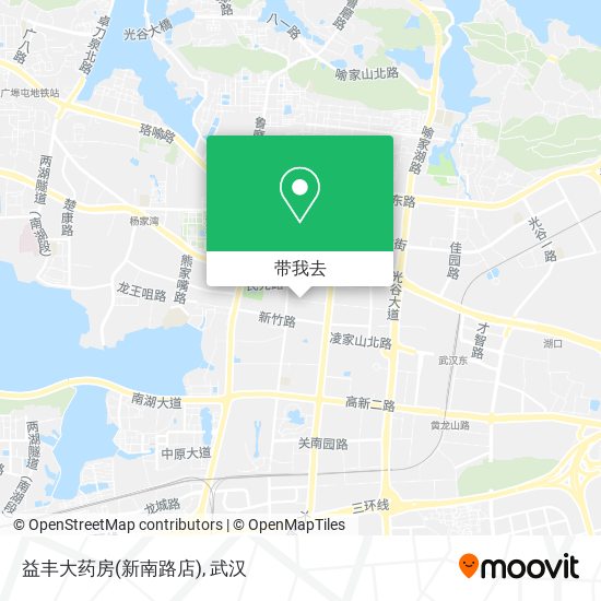 益丰大药房(新南路店)地图