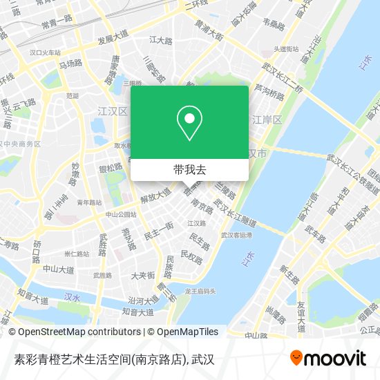 素彩青橙艺术生活空间(南京路店)地图