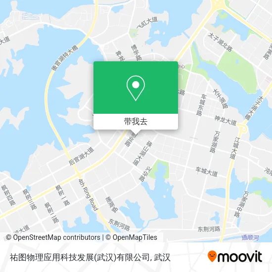 祐图物理应用科技发展(武汉)有限公司地图