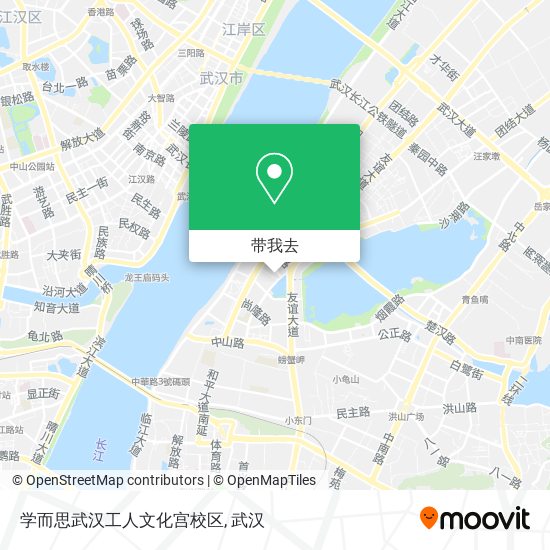 学而思武汉工人文化宫校区地图