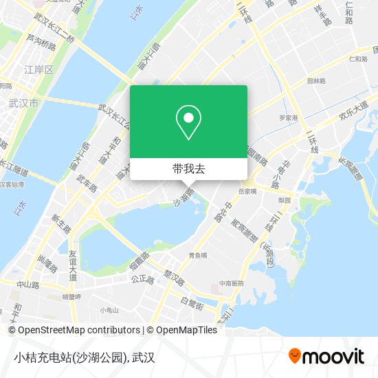 小桔充电站(沙湖公园)地图