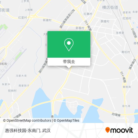 惠强科技园-东南门地图