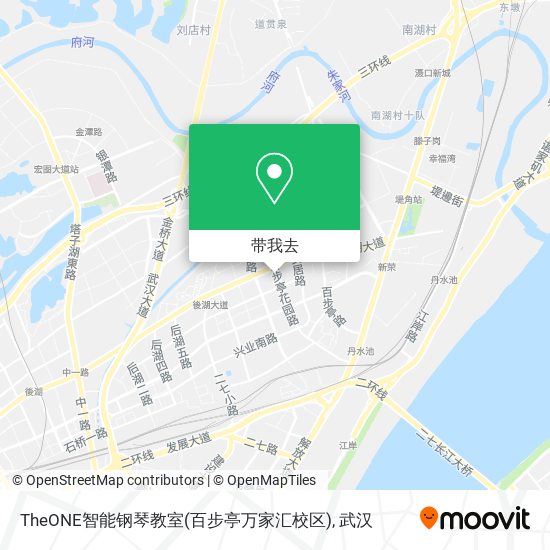 TheONE智能钢琴教室(百步亭万家汇校区)地图