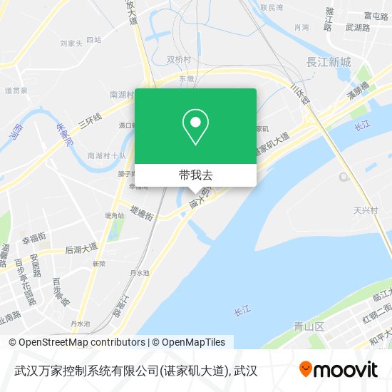 武汉万家控制系统有限公司(谌家矶大道)地图