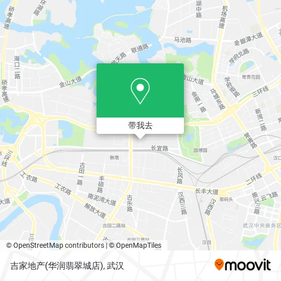 吉家地产(华润翡翠城店)地图